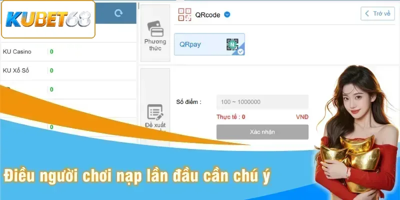 Điểm người chơi nạp lần đầu cần nhớ
